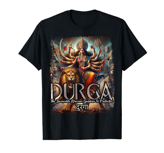 Durga Goddess Hindu Mythology T-Shirt