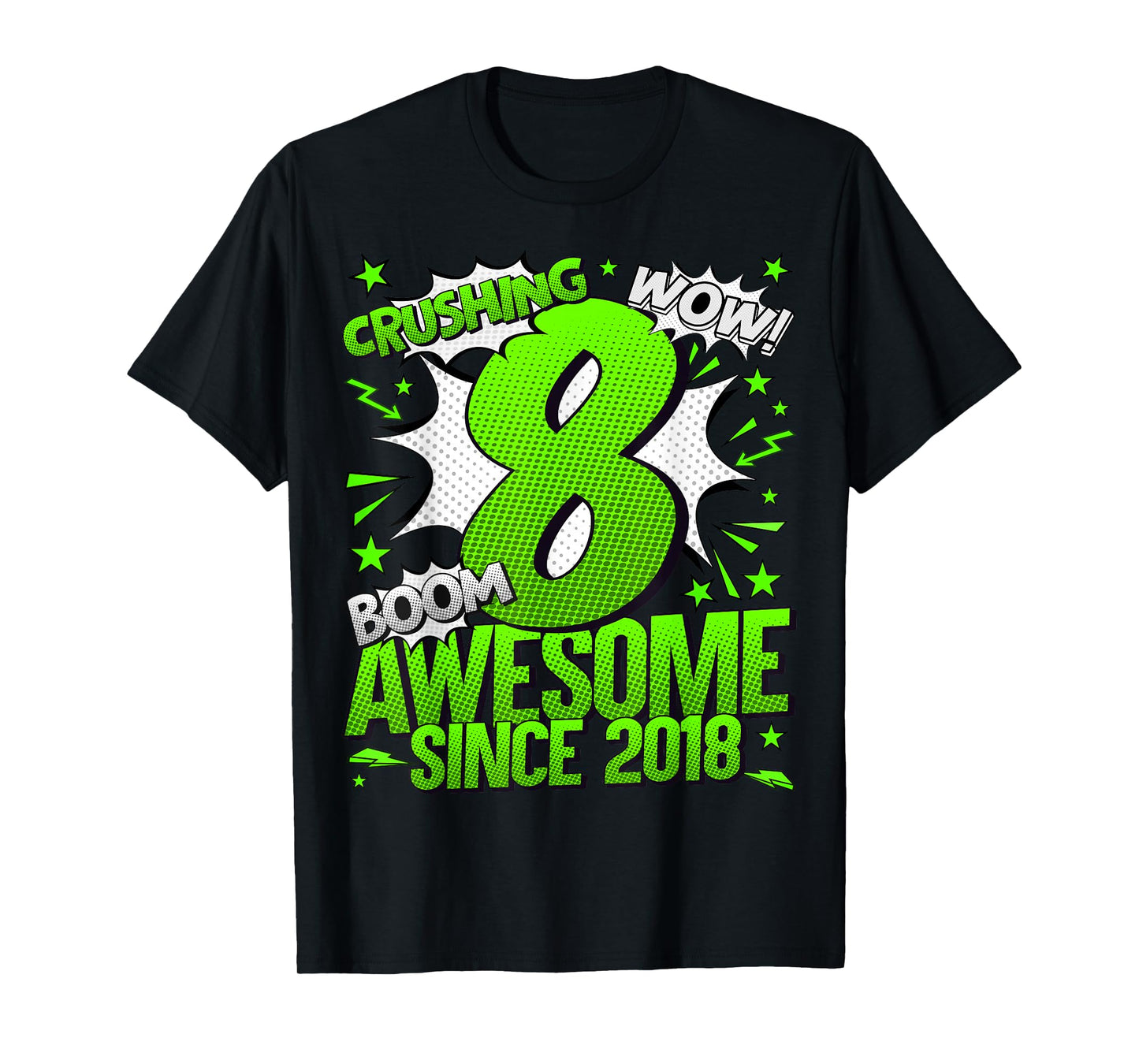 8 Year Old Gifts for Boys 8th Birthday Boy 8 Year Old Boy T-Shirt