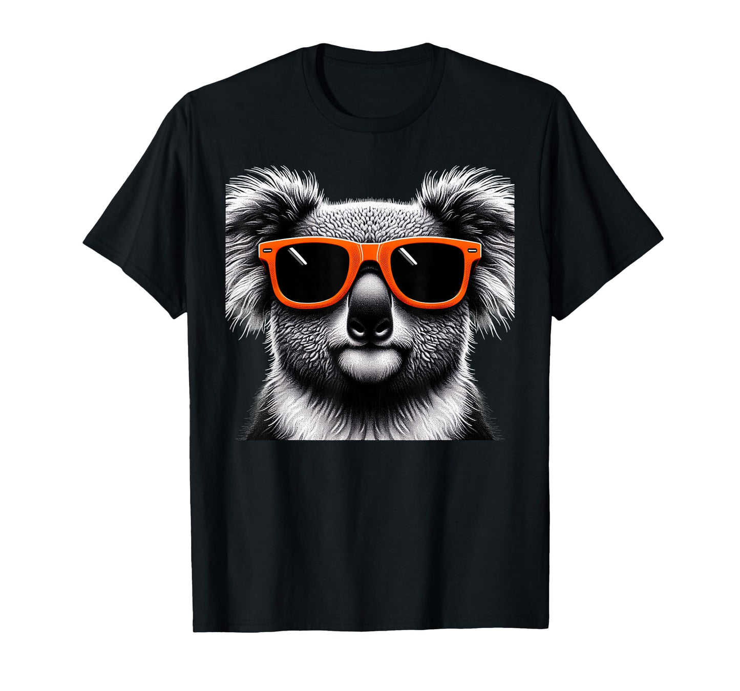 Cool Koala Wearing Sunglasses Graphic Art T-Shirt