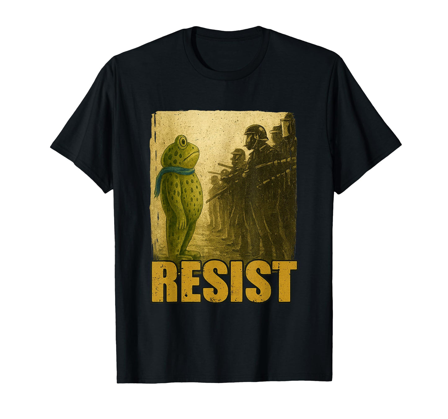 Resist Portland Frog, I Stand with Frog T-Shirt