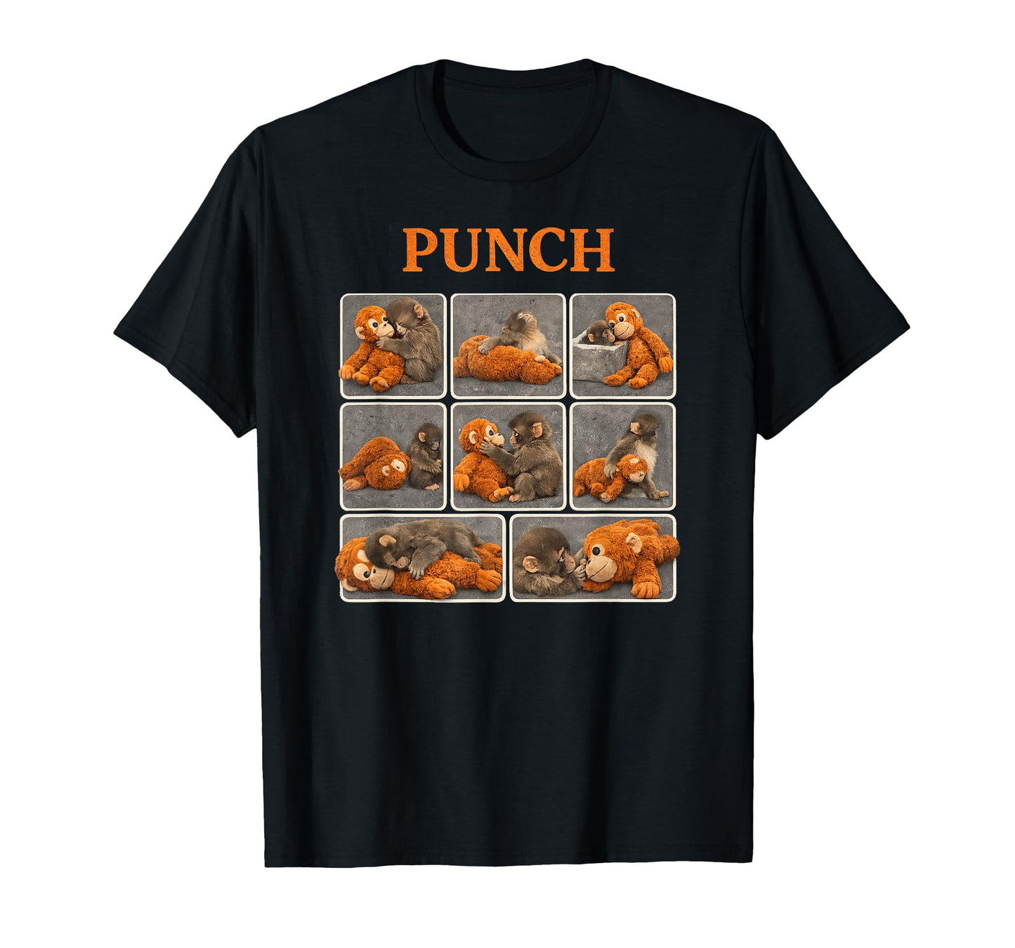 Cute Monkey Punch T-Shirt