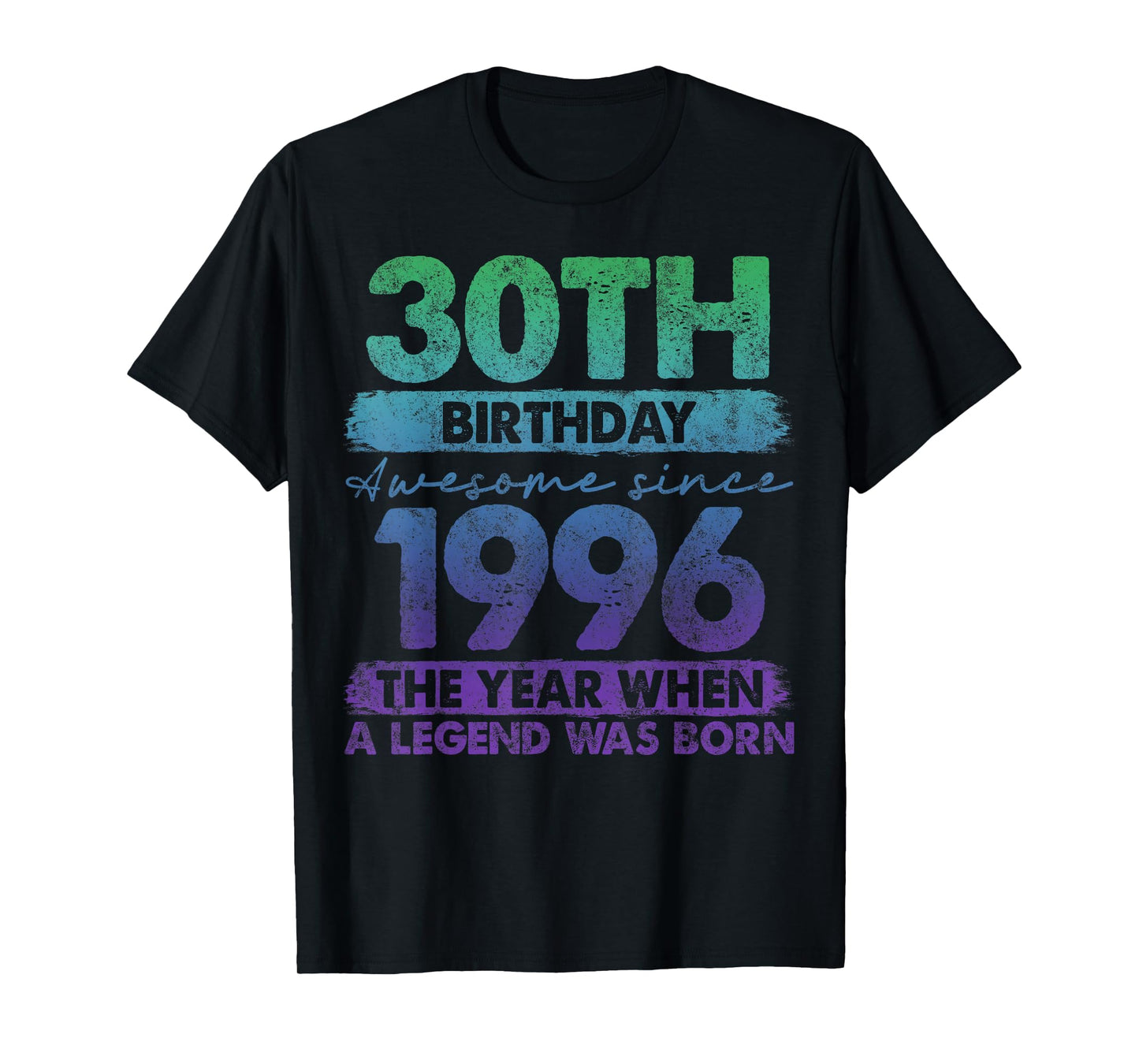 30 Year Old Gifts Vintage 1996 Limited Edition 30th Birthday T-Shirt
