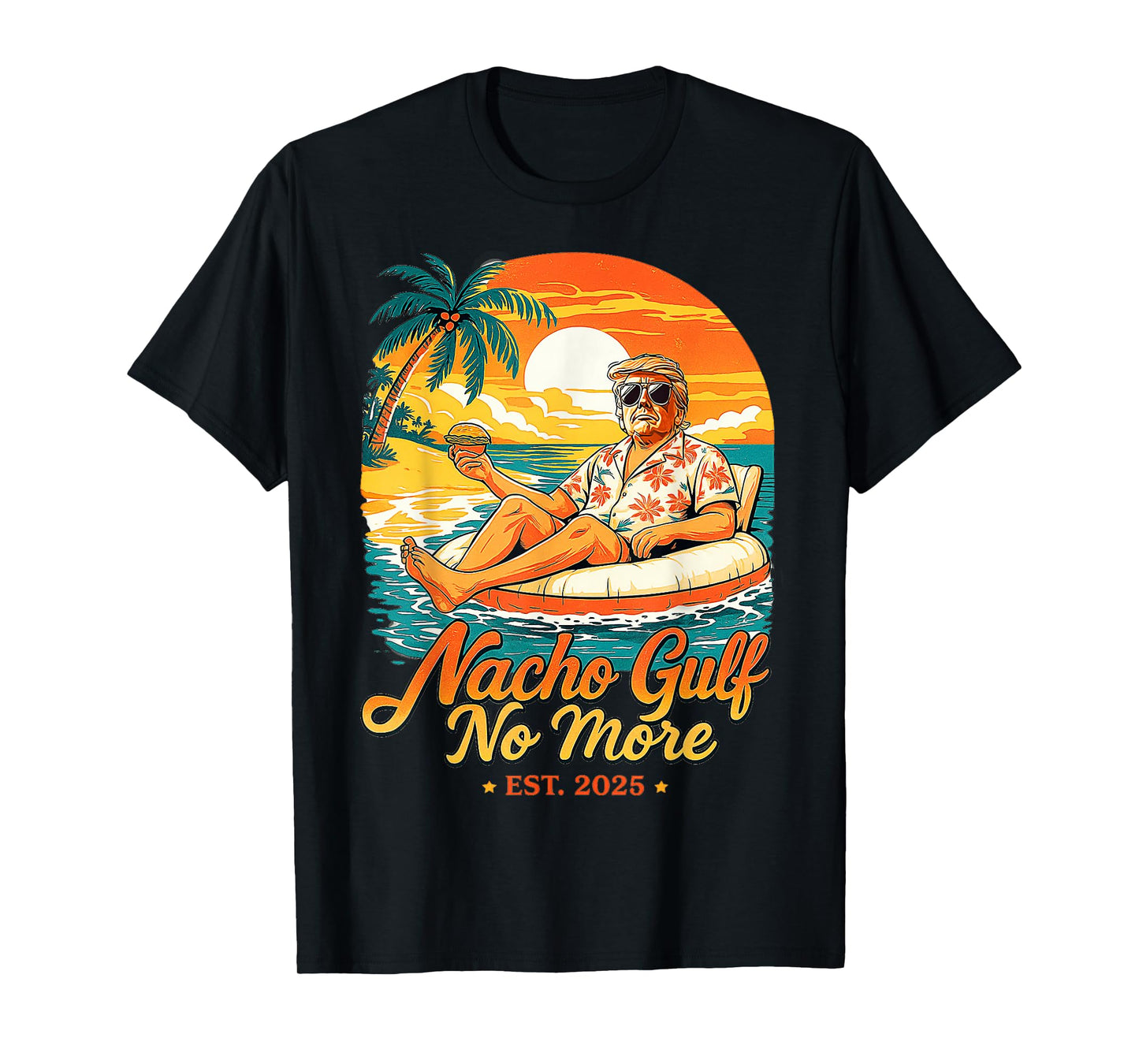 Nacho Gulf no More Gulf of United States Est 2025 T-Shirt