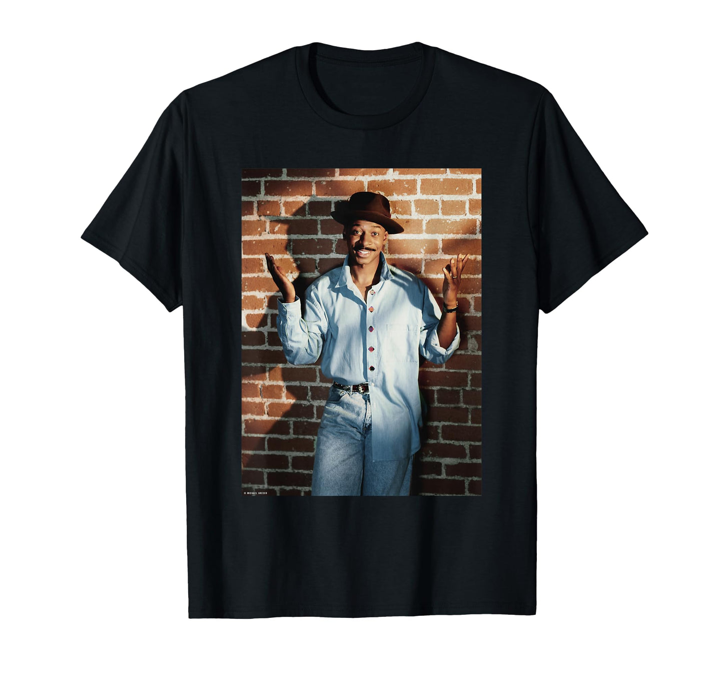 Robert Townsend Hollywood Shuffle Actor by Michael Grecco T-Shirt