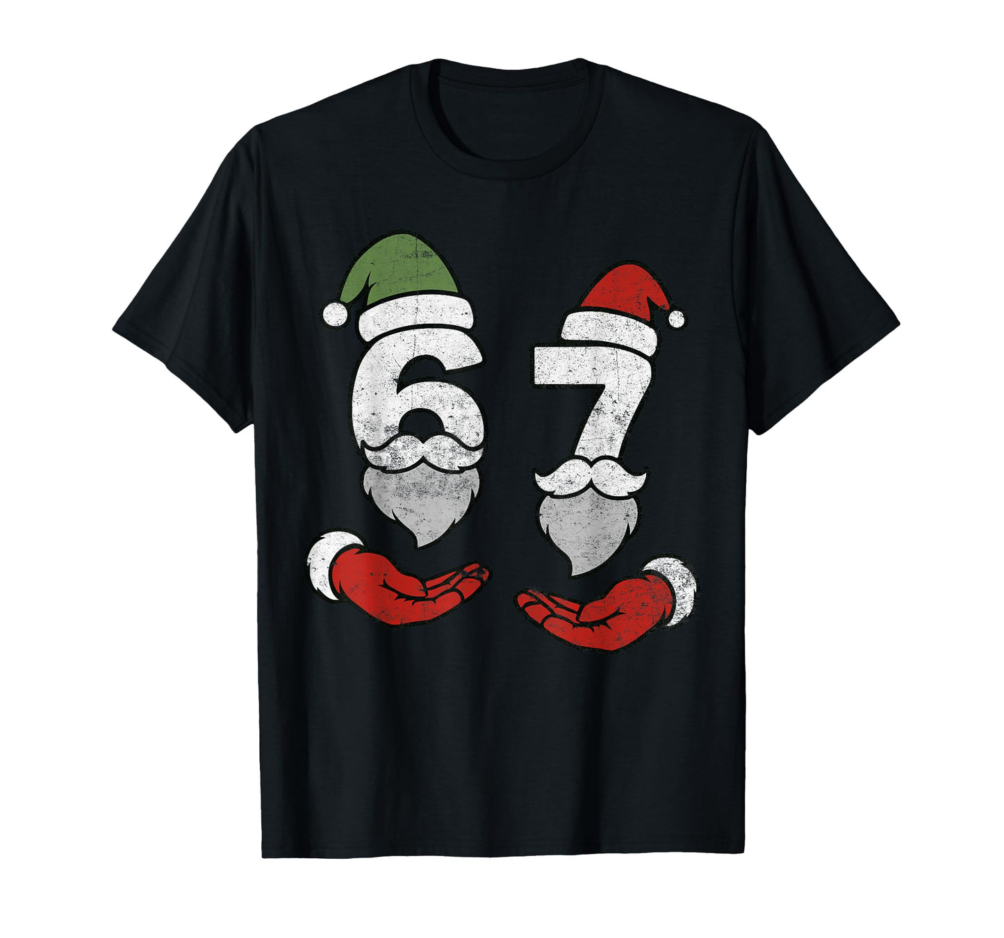 67 Meme Christmas Six Seven Xmas Kids Boys Men Women Girls T-Shirt