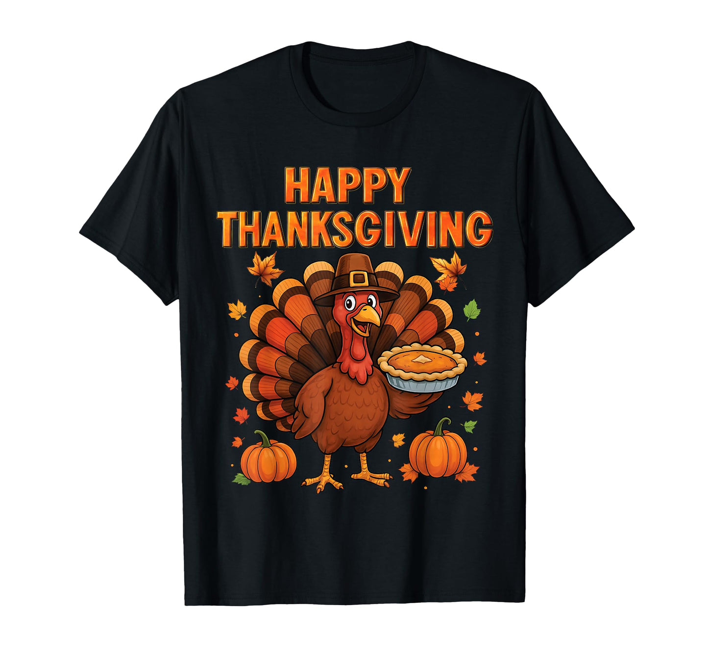 Pumpkin Spice Season Funny Turkey Family Dinner Thanksgiving T-Shirt