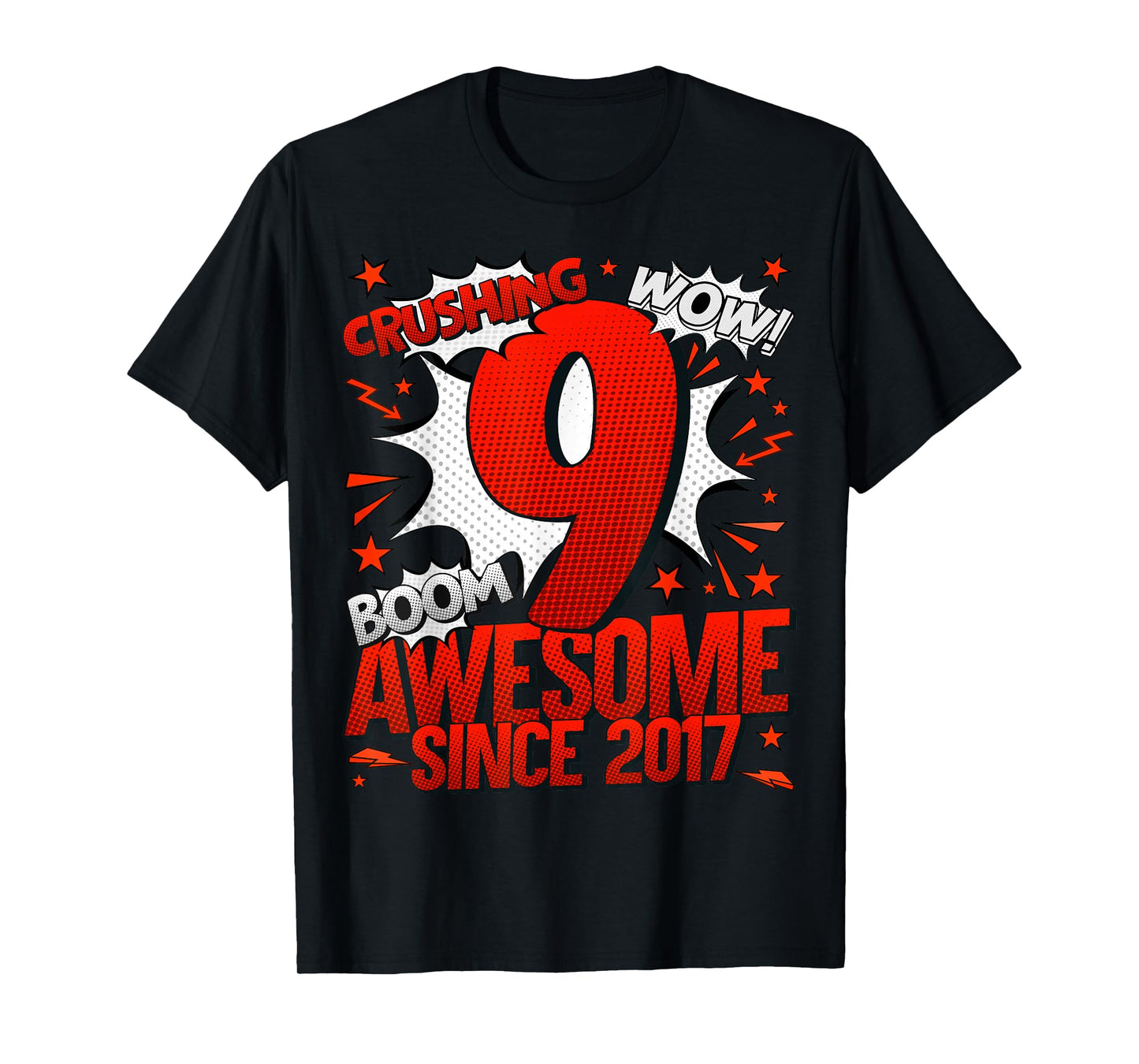 9 Year Old Gifts for Boys 9th Birthday Boy 9 Year Old Boy T-Shirt