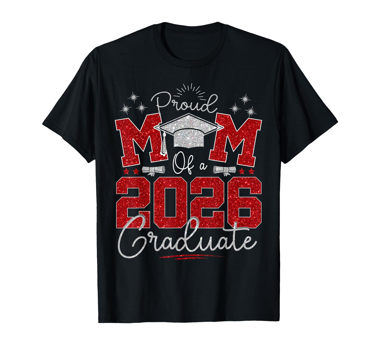 Senior Mom 2026 Graduation Proud mom of a 2026 Graduate T-Shirt