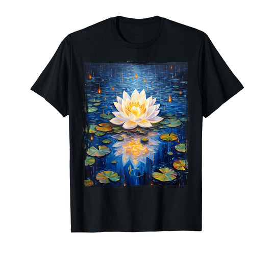 Vintage Lotus , Buddhist for Men & Women T-Shirt