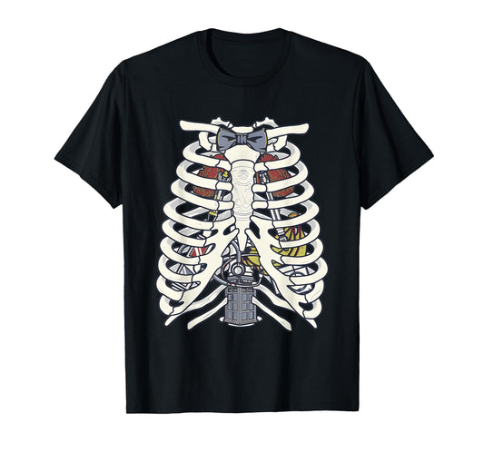 Anatomy Of A Time Lord A Doctor Who Skeleton T-Shirt