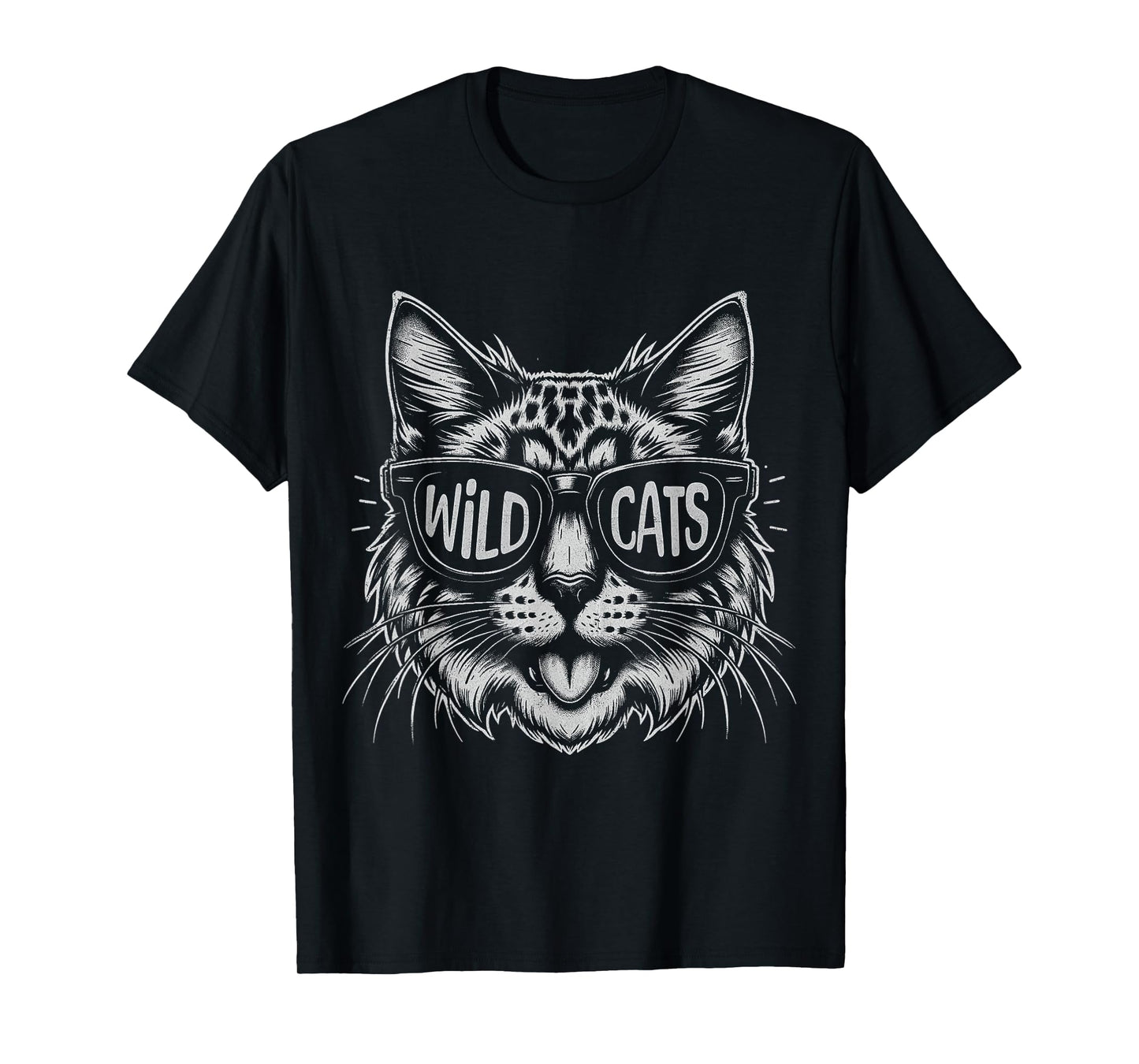 Classic Wildcats Name Styles | Cat's Lovers Animal Game Day T-Shirt