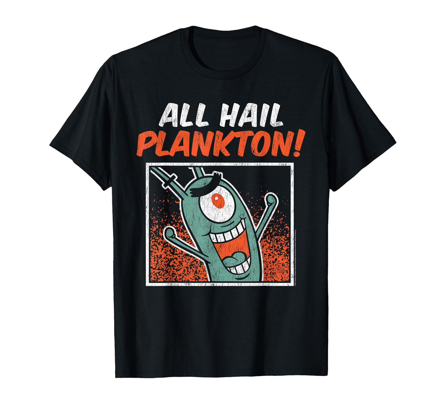 SpongeBob SquarePants All Hail Plankton T-Shirt