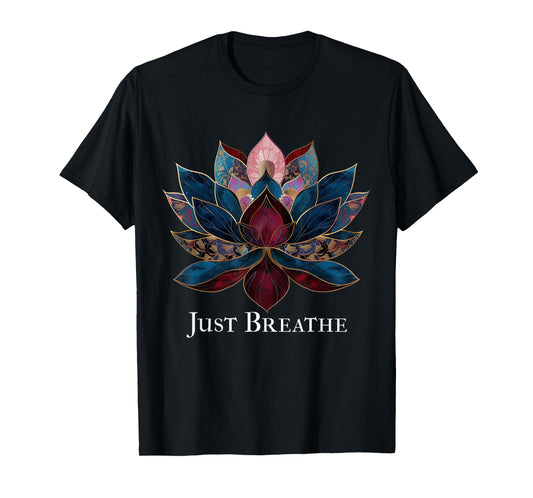 Yoga Lotus Flower Zen Buddhism Buddhist Buddha Meditation T-Shirt