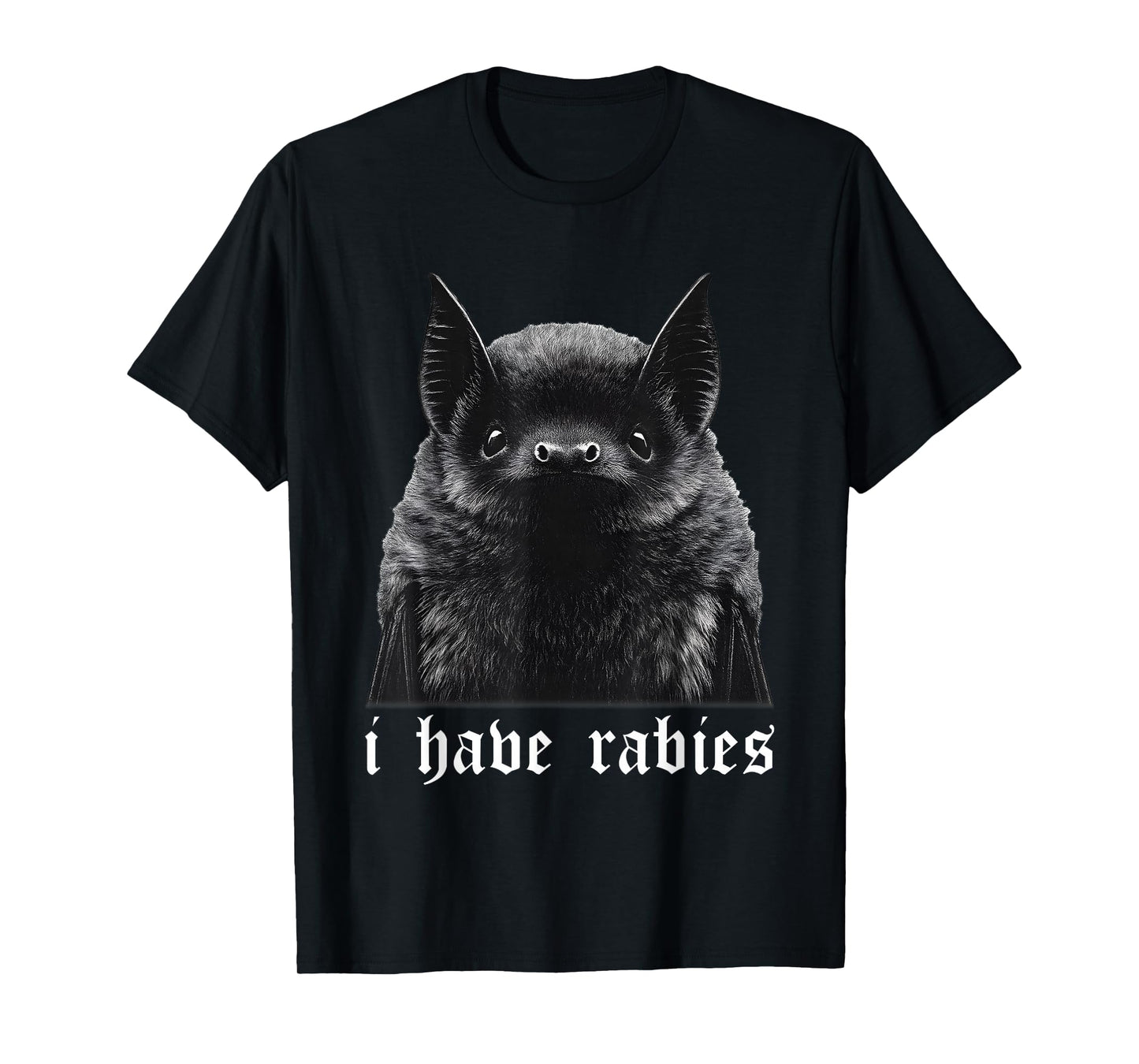I Have Rabies Bat Vintage T-Shirt
