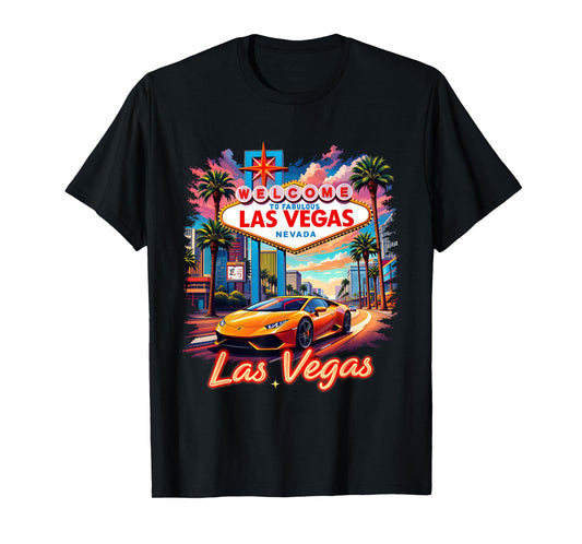 Nevada Las Vegas Souvenir Vacation Trip 2025 T-Shirt