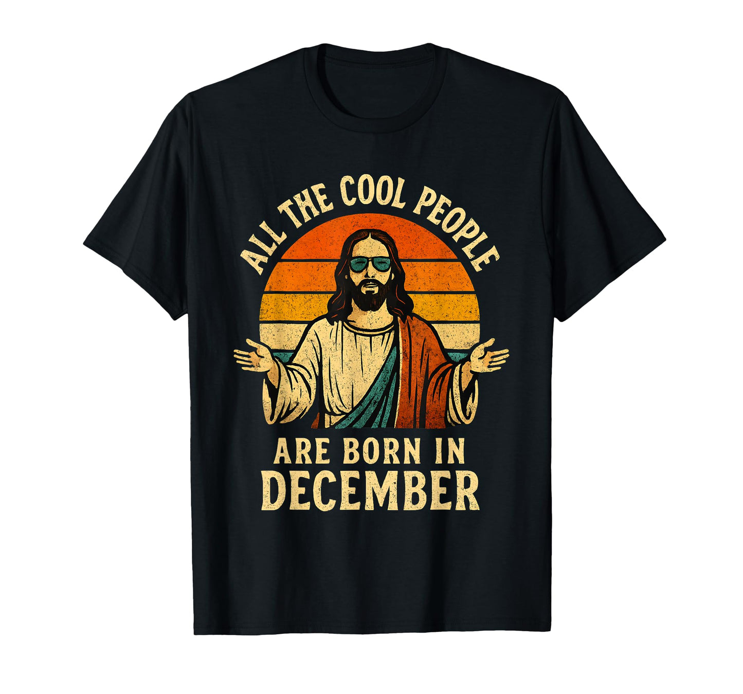 All Cool People are Born in December Birthday Christmas T-Shirt