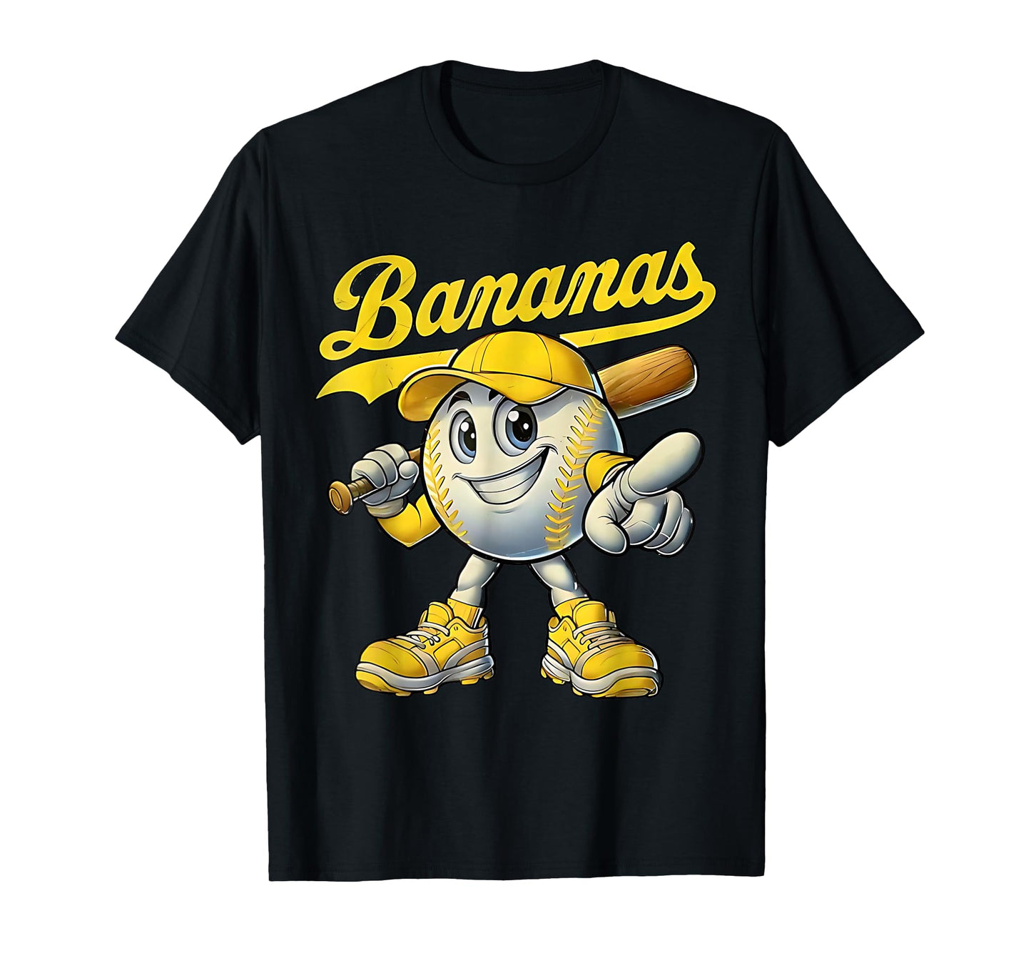 Cute Banana Graphics Tee Banana Lover For Men Women Kids T-Shirt