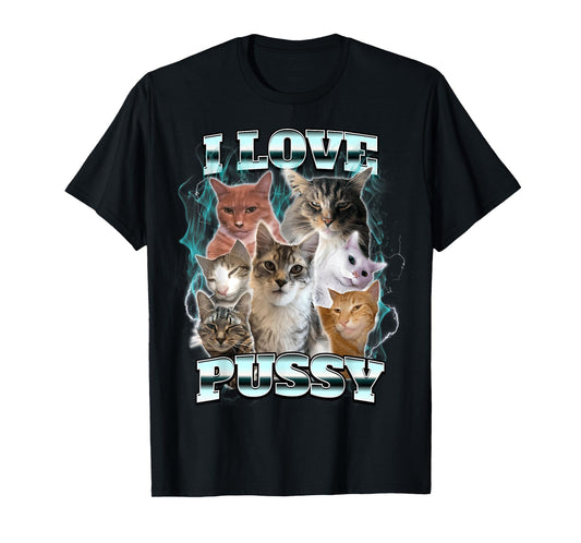 I Love Pussy Cat T-Shirt