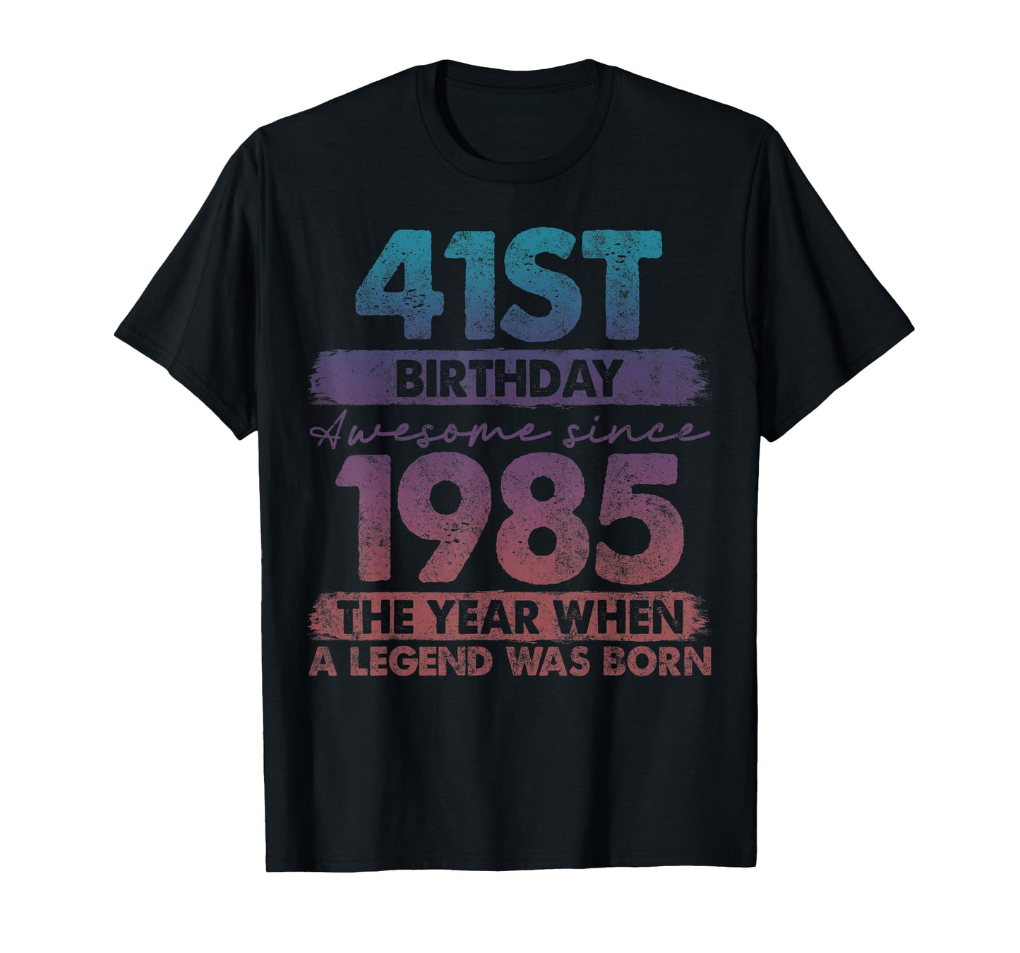 41 Year Old Gifts Vintage 1985 Limited Edition 41st Birthday T-Shirt