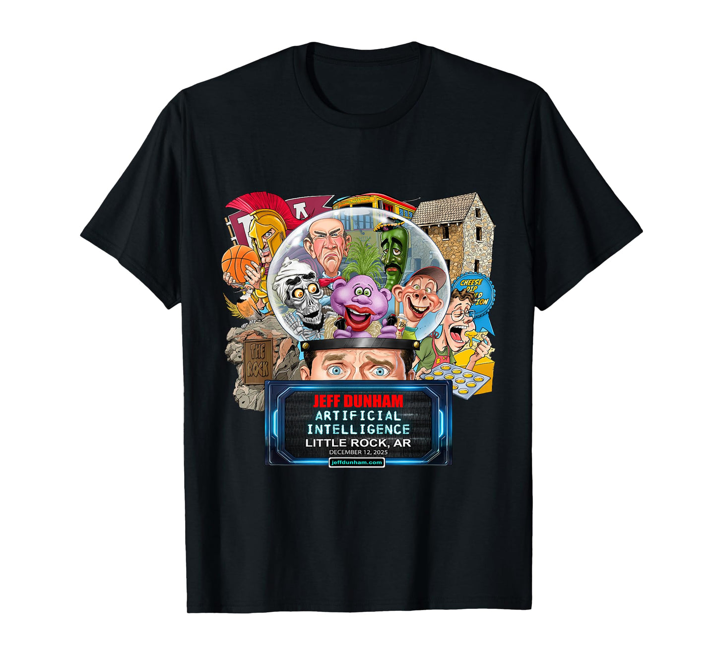 Jeff Dunham Little Rock, AR (2025) T-Shirt