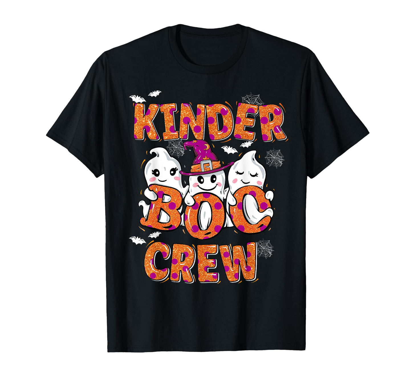 Retro Kinder boo crew Halloween Costume Kindergarten kids T-Shirt