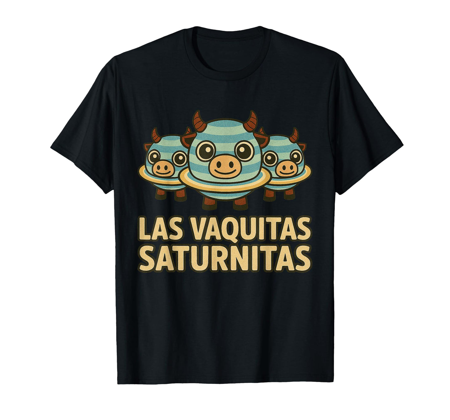 Las Vaquitas Saturnitas - Funny Italian Brainrot Kids Meme T-Shirt