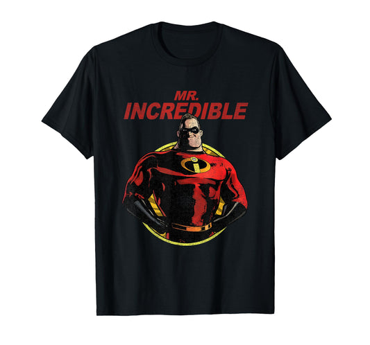 Disney Pixar The Incredibles 2 Mr. Incredible Vintage Dad T-Shirt