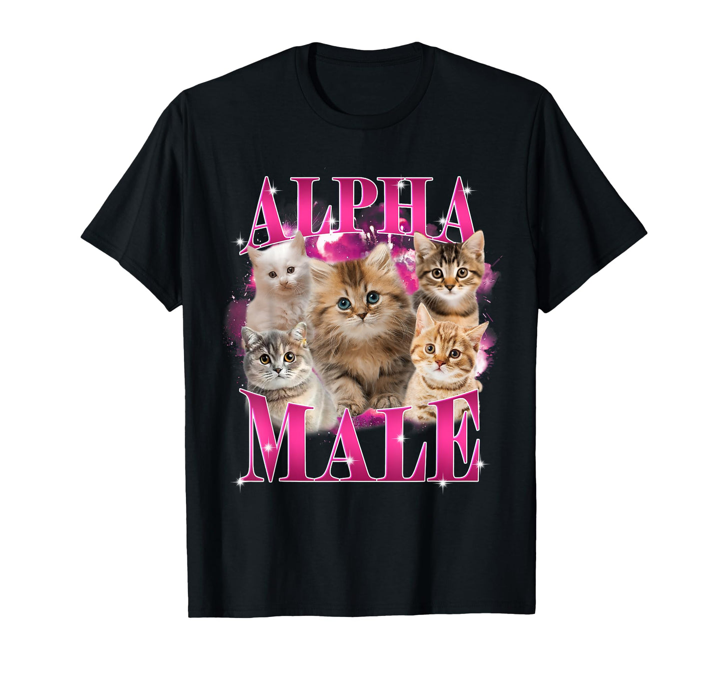 Funny Alpha Male Cat Shirt, Hilarious Cat Meme Cat Lovers T-Shirt