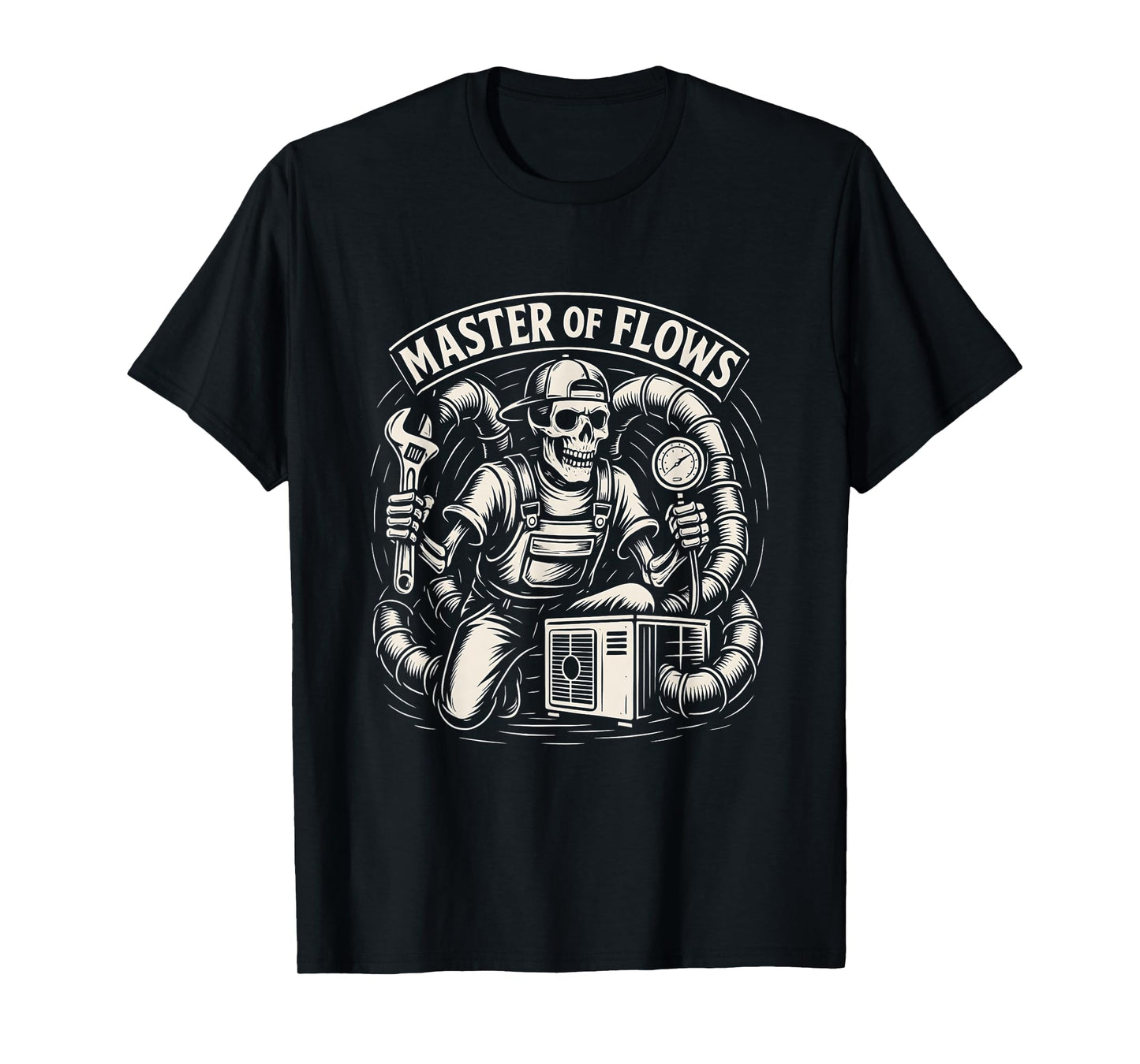 Funny HVAC Technician Design for Men Cooling Heating Joke T-Shirt