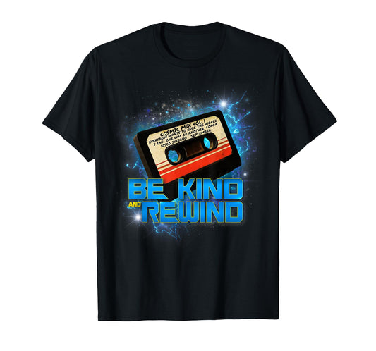 Be Kind and Rewind Retro Cassette Cosmic Remix T-Shirt