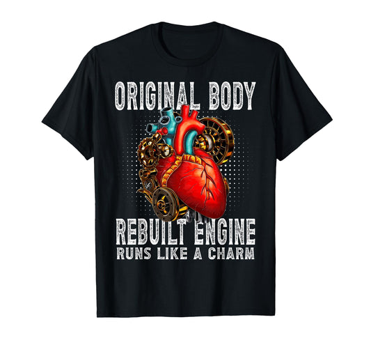 Funny Open Heart Surgery Recovery Survivor Men Women T-Shirt