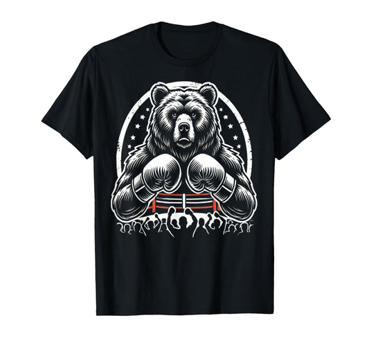 Bear boxing design bear boxer and boxing T-Shirt