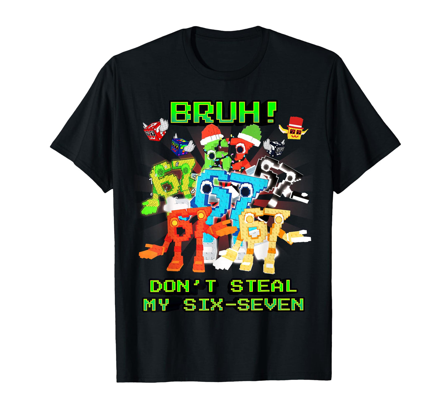 Bruh Don't Steal My 67 Six Seven Brainrot Meme Kids Teens T-Shirt