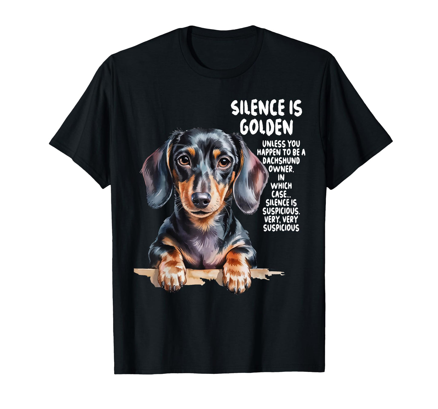 Dachshund Ideas for Men & Novelty Miniature Sausage Dog T-Shirt