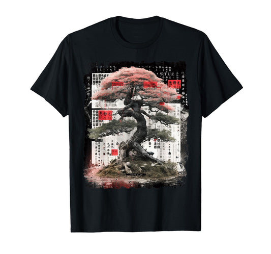 Hip Hop Y2K Vintage Hipster Edgy Urban Streetwear Bonsai T-Shirt